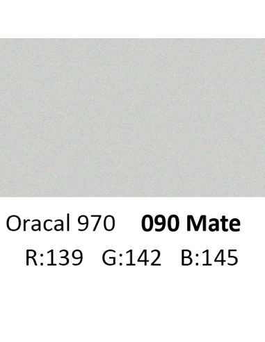 Oracal 970 RA 090 Silver Grey