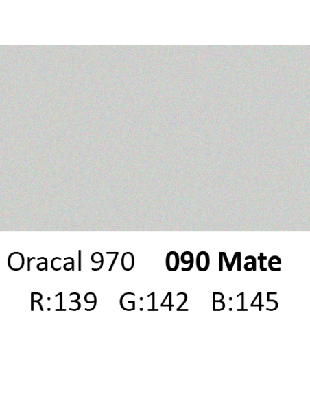 Oracal 970 RA 090 Silver Grey