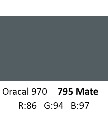 Oracal 970 RA 795 Steel