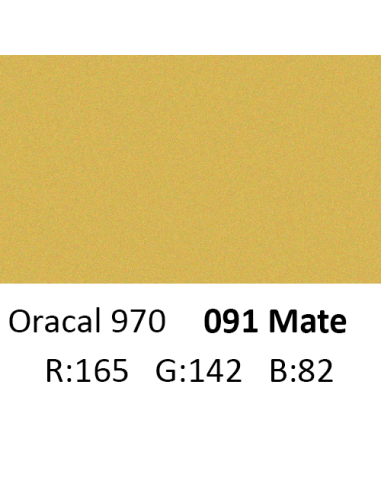 Oracal 970 RA 091 Gold
