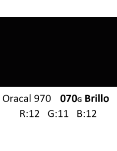 Oracal 970 RA 070G Black...