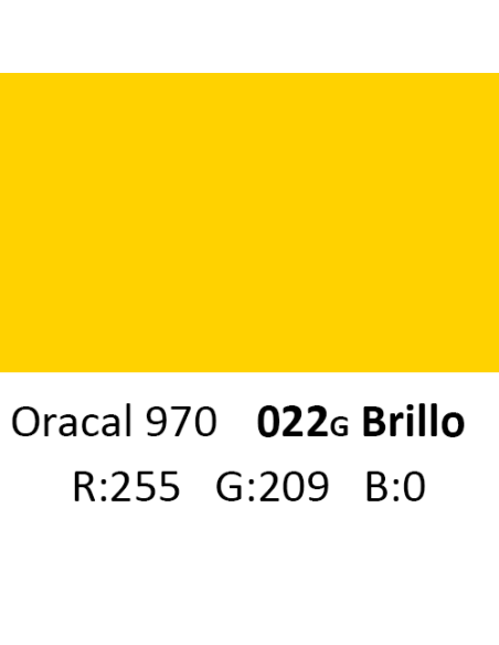 Oracal 970 RA 022G Light Yellow