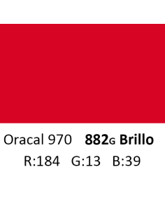 Oracal 970 RA 882G Cargo Red
