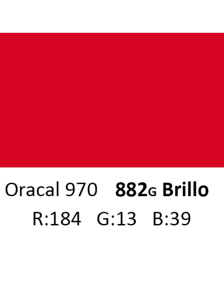Oracal 970 RA 882G Cargo Red