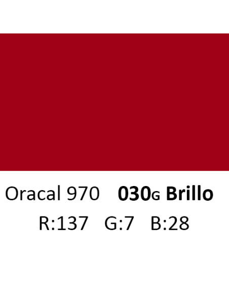 Oracal 970 RA 030G Dark Red