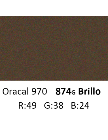 Oracal 970 RA 874G Orient Brown Metallic