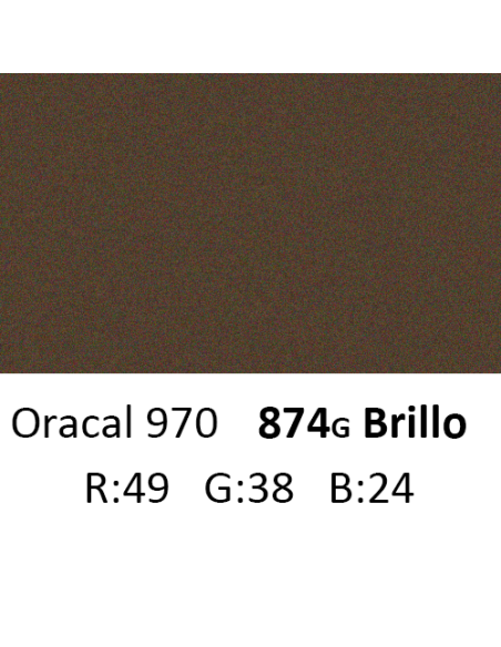 Oracal 970 RA 874G Orient Brown Metallic