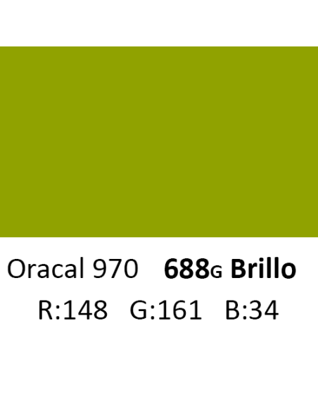Oracal 970 RA 688G Algae Green
