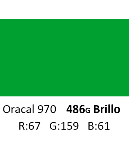 Oracal 970 RA 486G Tree Green