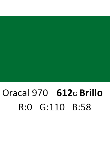 Oracal 970 RA 612G Police Green