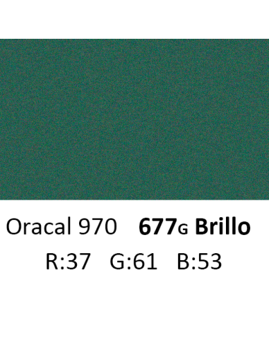 Oracal 970 RA 677G Fir Green Metallic