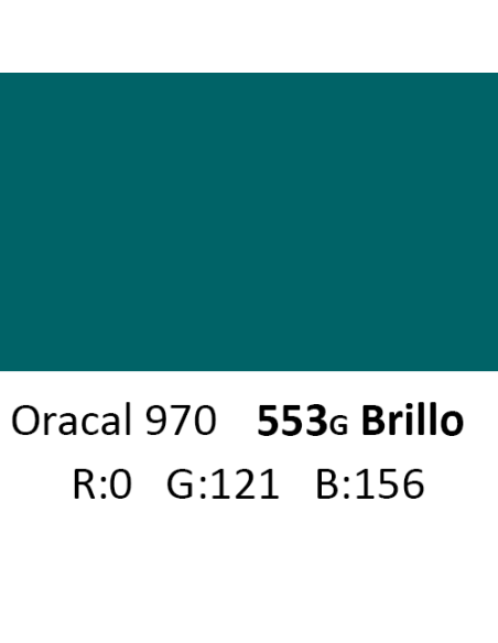 Oracal 970 RA 553G Lagoon