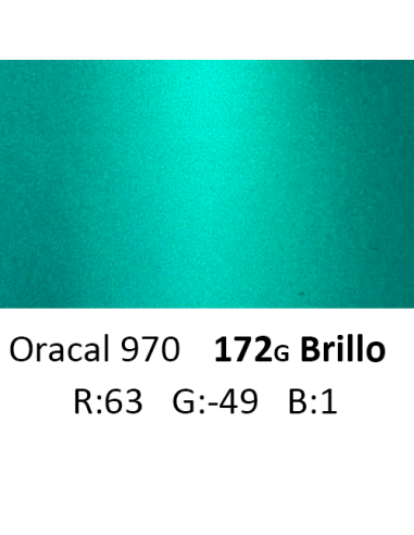 Oracal 970 RA 172G Turbo Turquoise