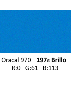 Oracal 970 RA 197G Azure...