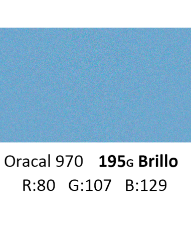 Oracal 970 RA 195G Dove Blue Metallic