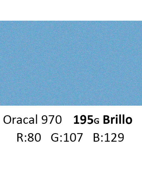 Oracal 970 RA 195G Dove Blue Metallic
