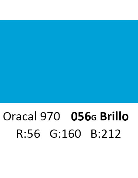 Oracal 970 RA 056G Ice Blue