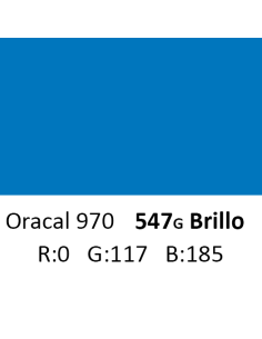 Oracal 970 RA 547G Fjord Blue
