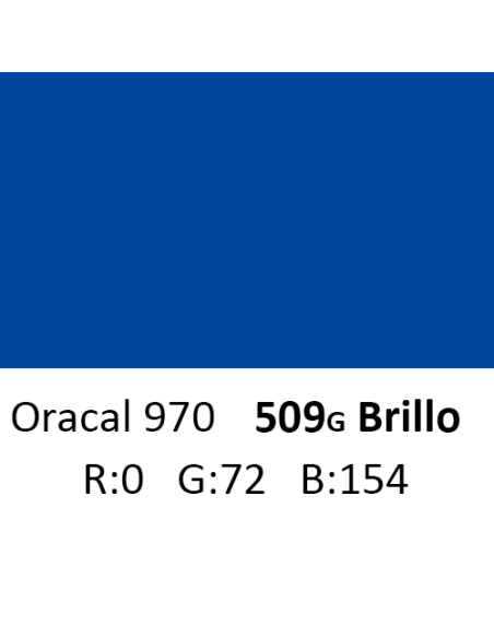 Oracal 970 RA 509G Sea Blue