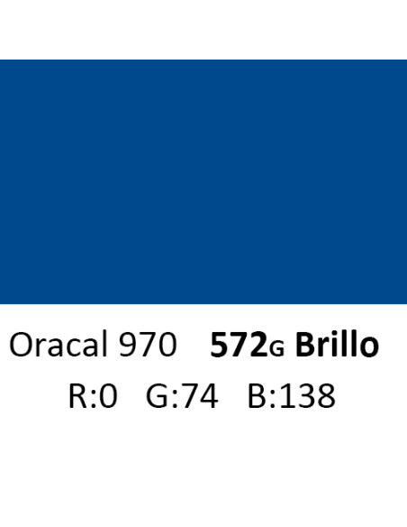 Oracal 970 RA 572G Police Blue