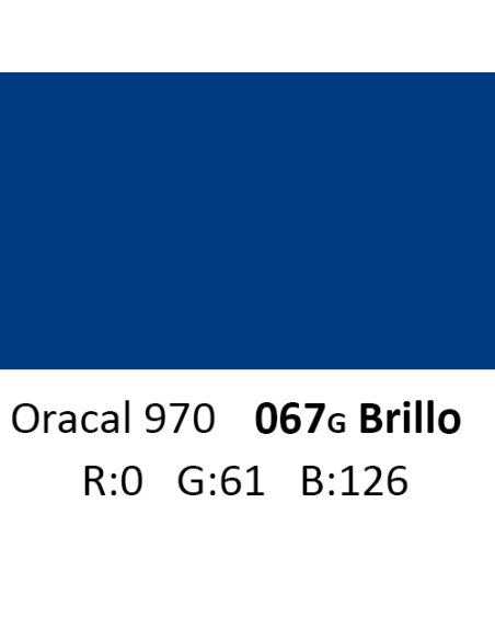 Oracal 970 RA 067G Blue