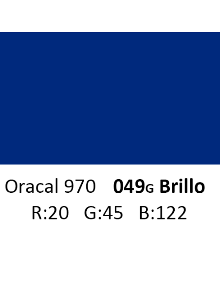 Oracal 970 RA 049G King Blue