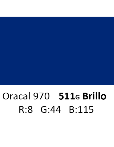 Oracal 970 RA 511G Night Blue