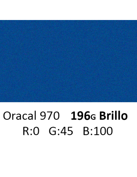 Oracal 970 RA 196G Night BlueMetallic