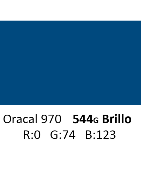 Oracal 970 RA 544G Indigo Blue