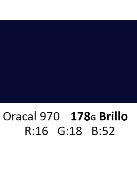 Oracal 970 RA 178G Baltic Blue