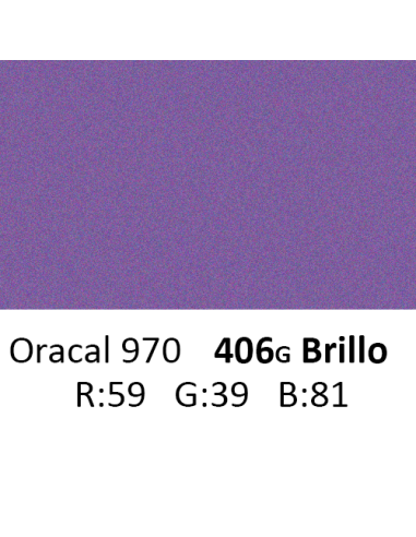 Oracal 970 RA 406G  Violet Metallic