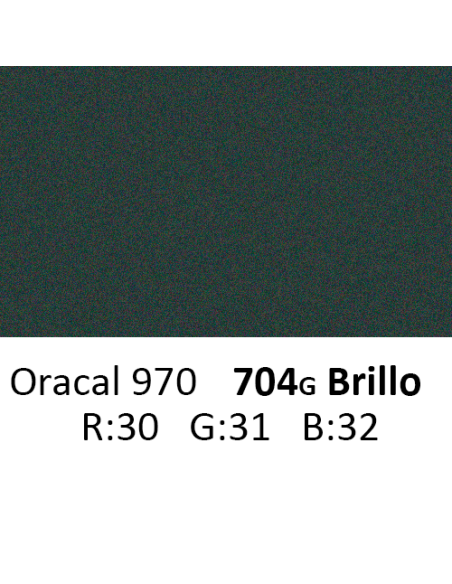 Oracal 970 RA 704G  Black Metallic