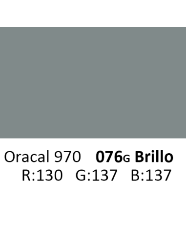 Oracal 970 RA 076G Telegrey