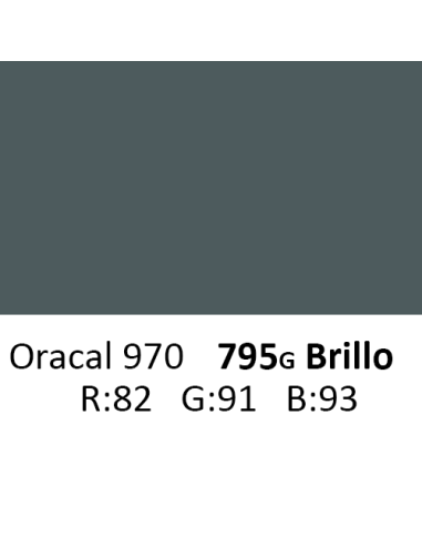 Oracal 970 RA 795G Steel