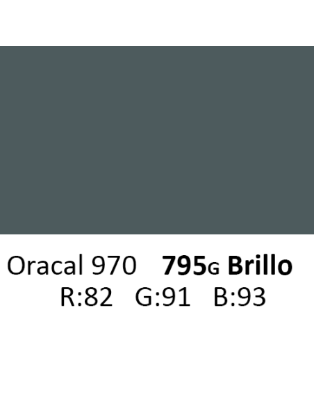Oracal 970 RA 795G Steel