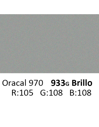 Oracal 970 RA 933G  Tin Metallic