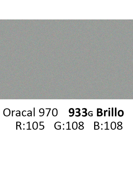 Oracal 970 RA 933G  Tin Metallic