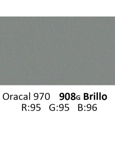 Oracal 970 RA 908G  Aluminium