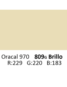 Oracal 970 RA 809G Taxibeige