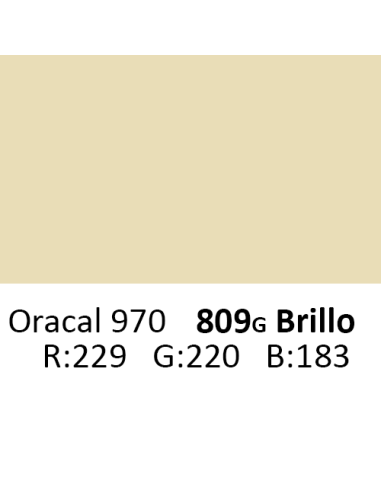 Oracal 970 RA 809G Taxibeige