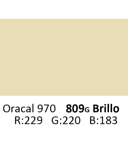Oracal 970 RA 809G Taxibeige