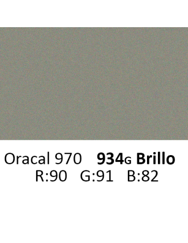 Oracal 970 RA 934G  Zinc Metallic