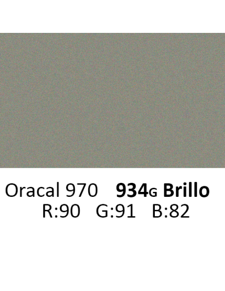 Oracal 970 RA 934G  Zinc Metallic