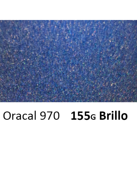 Oracal 970 RA 155G Intergalactic Blue