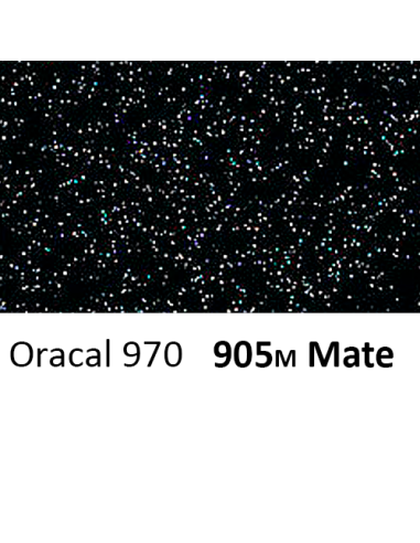 Oracal 970 RA 905M Black Galactic Gold