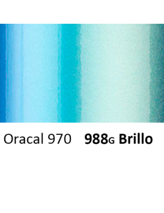 Oracal 970 RA 988G Green Blue