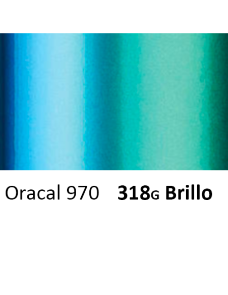 Oracal 970 RA 318G Aquamarine