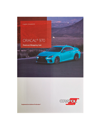 Carta de colores Oracal 970 Premium Wrapping Cast