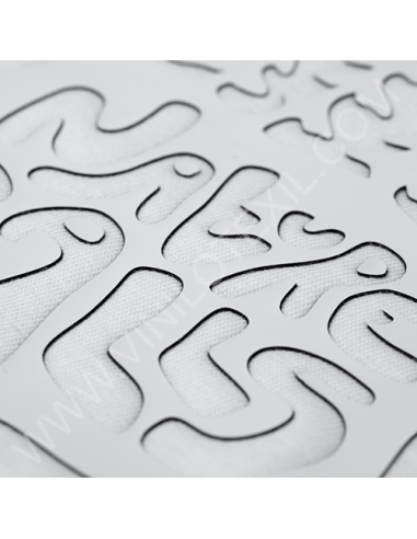 Siser Brick 600 Bicolor Blanco y Negro