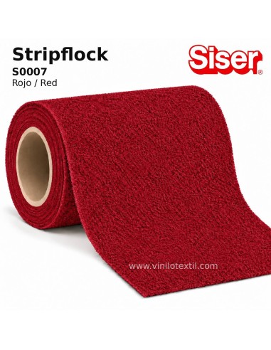 Siser Flocado Rojo